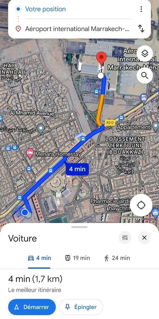 New Duplex Jardins D'Anas- Avenue Guemassa Near Airport Apartment Marrakesh Morocco
